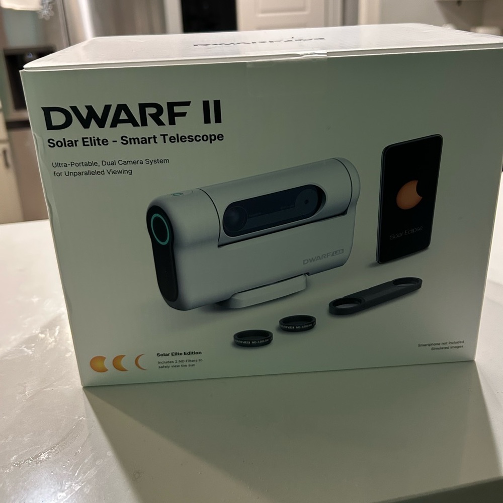 Dwarf II solar elite telescope